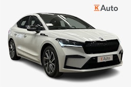 valkoinen Skoda Enyaq 2025 kuva 1.