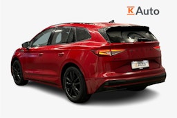 punainen Skoda Enyaq 2025 kuva 2.