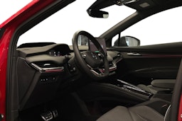 punainen Skoda Enyaq 2025 kuva 3.