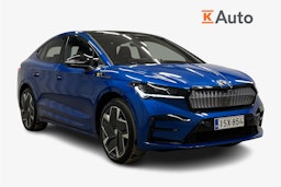 sininen Skoda Enyaq 2025 kuva 1.
