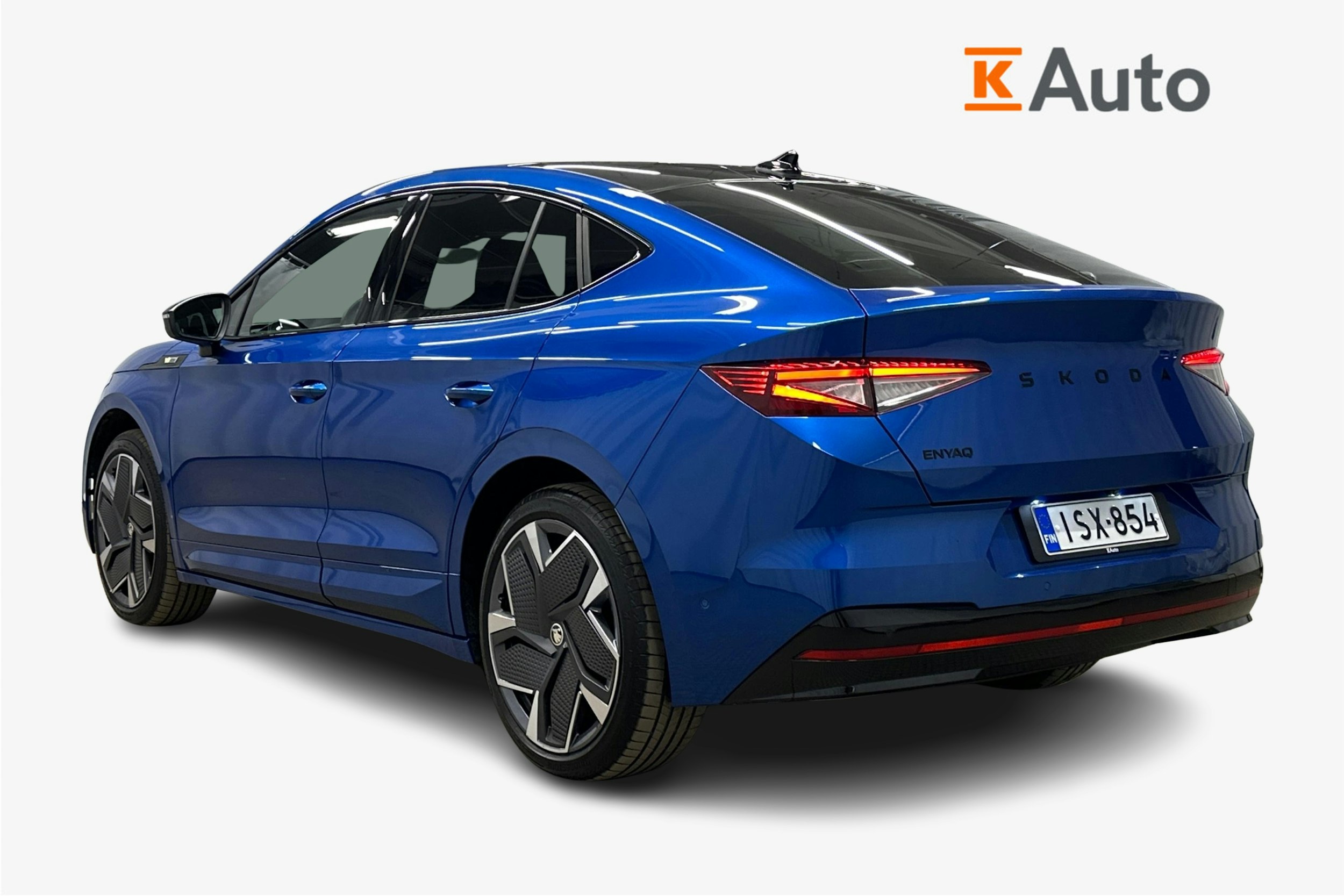 sininen Skoda Enyaq 2025 kuva 2.