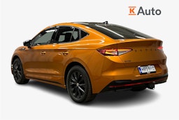 oranssi Skoda Enyaq 2025 kuva 2.
