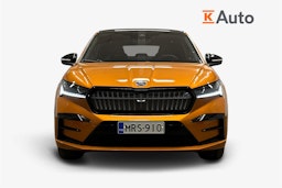 oranssi Skoda Enyaq 2025 kuva 5.