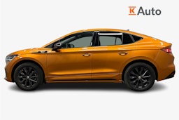 oranssi Skoda Enyaq 2025 kuva 6.