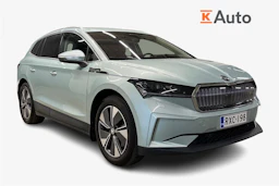 vihreä Skoda Enyaq 2025 kuva 1.