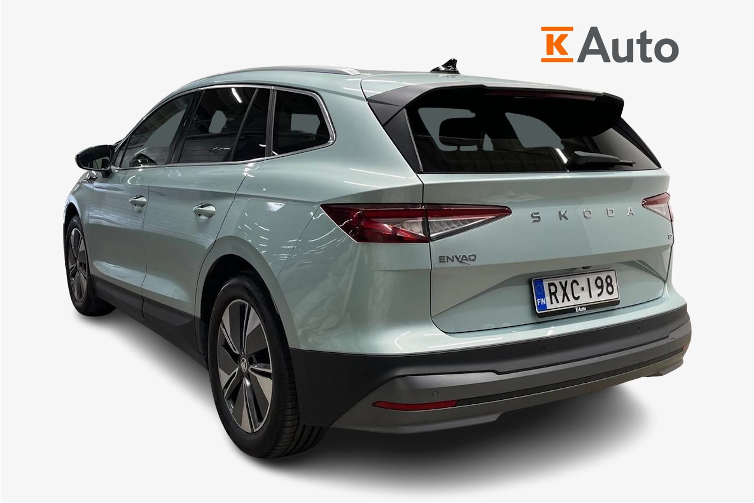 vihreä Skoda Enyaq 2025 kuva 2.
