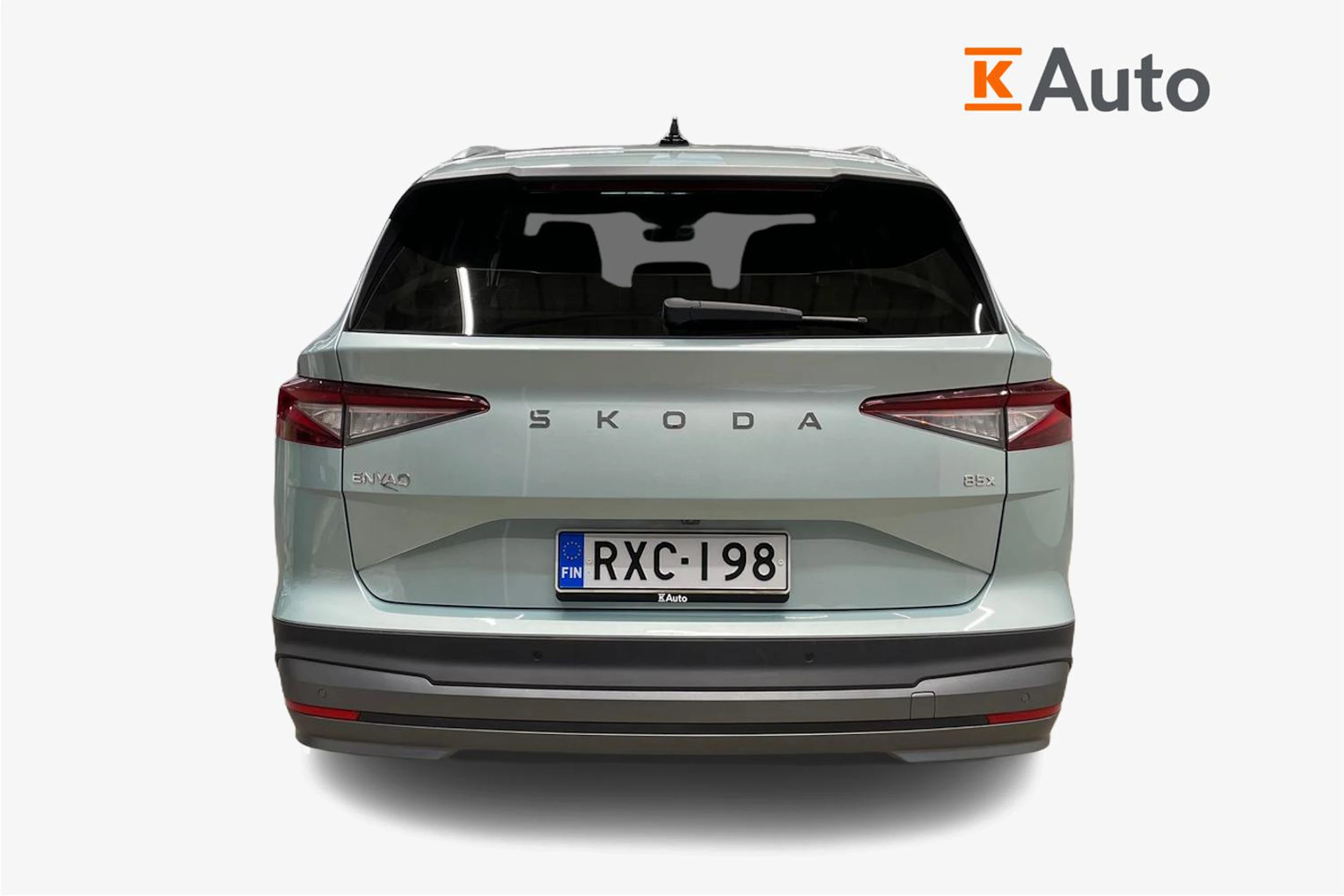 vihreä Skoda Enyaq 2025 kuva 3.