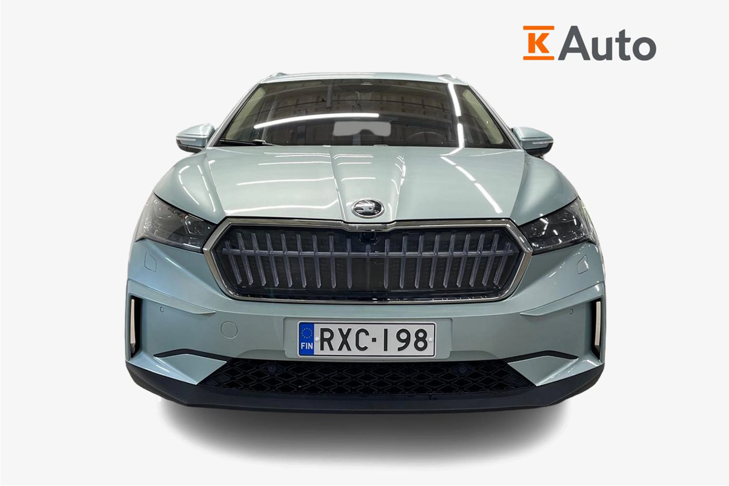 vihreä Skoda Enyaq 2025 kuva 4.