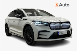 valkoinen Skoda Enyaq 2025 kuva 1.