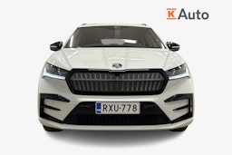valkoinen Skoda Enyaq 2025 kuva 5.