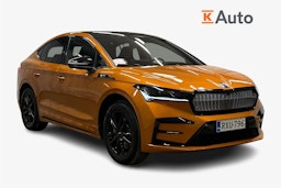 oranssi Skoda Enyaq 2025 kuva 1.