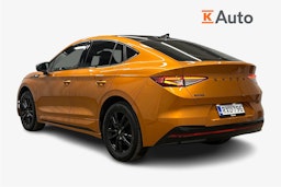 oranssi Skoda Enyaq 2025 kuva 2.