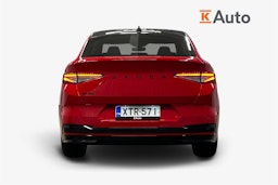 punainen Skoda Enyaq 2025 kuva 3.