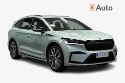harmaa Skoda Enyaq 2025 kuva 1.