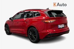 punainen Skoda Enyaq 2025 kuva 2.