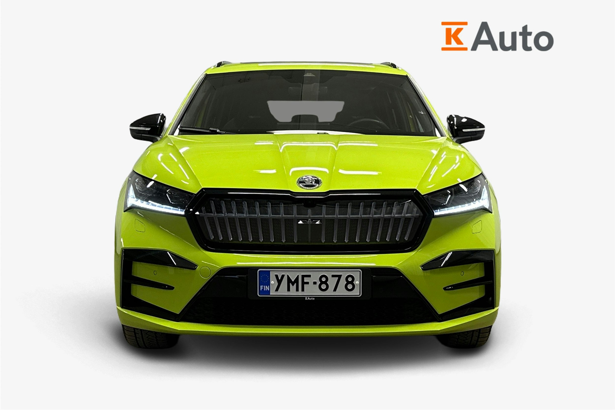 vihreä Skoda Enyaq 2025 kuva 4.
