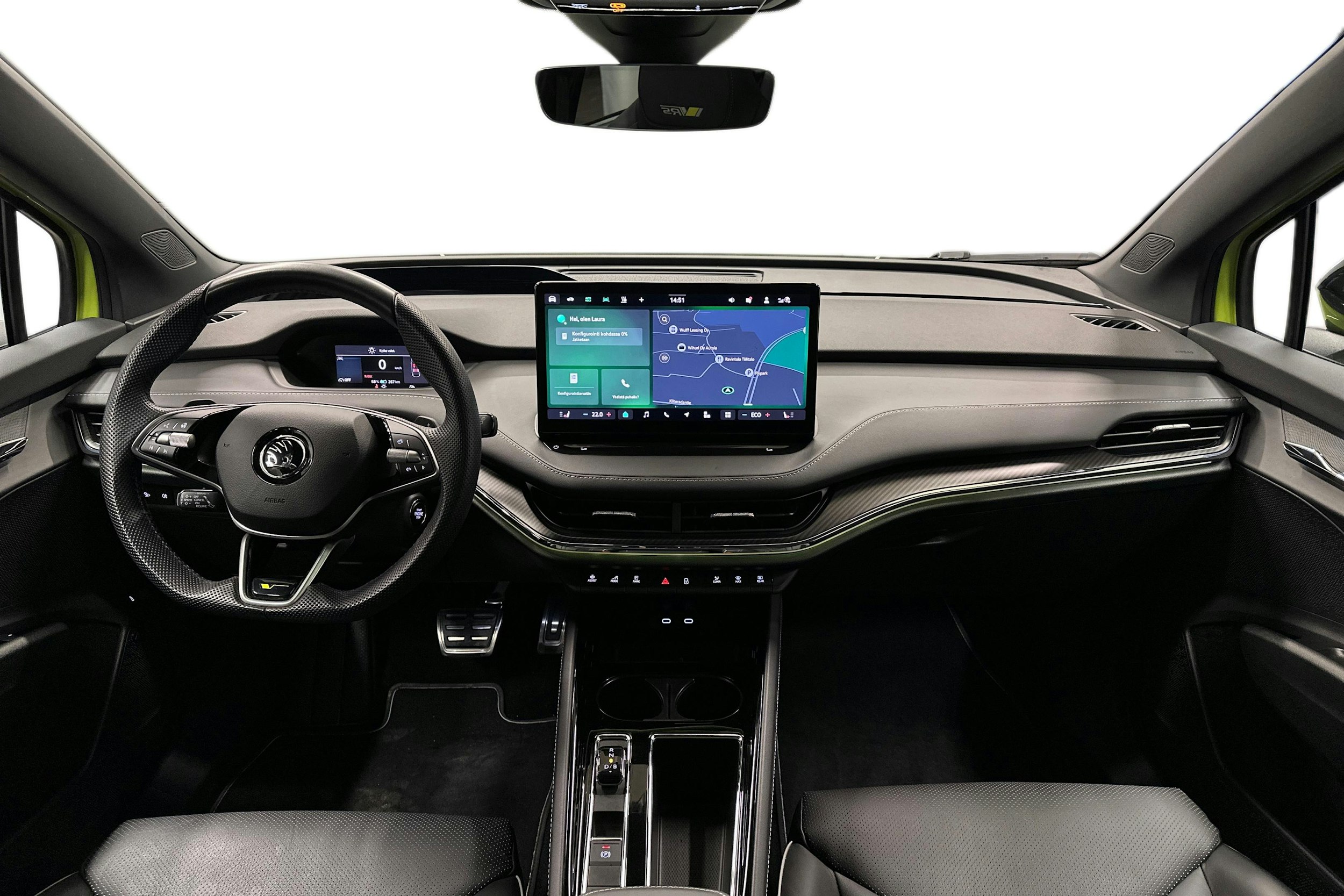 vihreä Skoda Enyaq 2025 kuva 7.