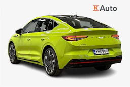 vihreä Skoda Enyaq 2025 kuva 2.