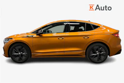 oranssi Skoda Enyaq 2025 kuva 7.