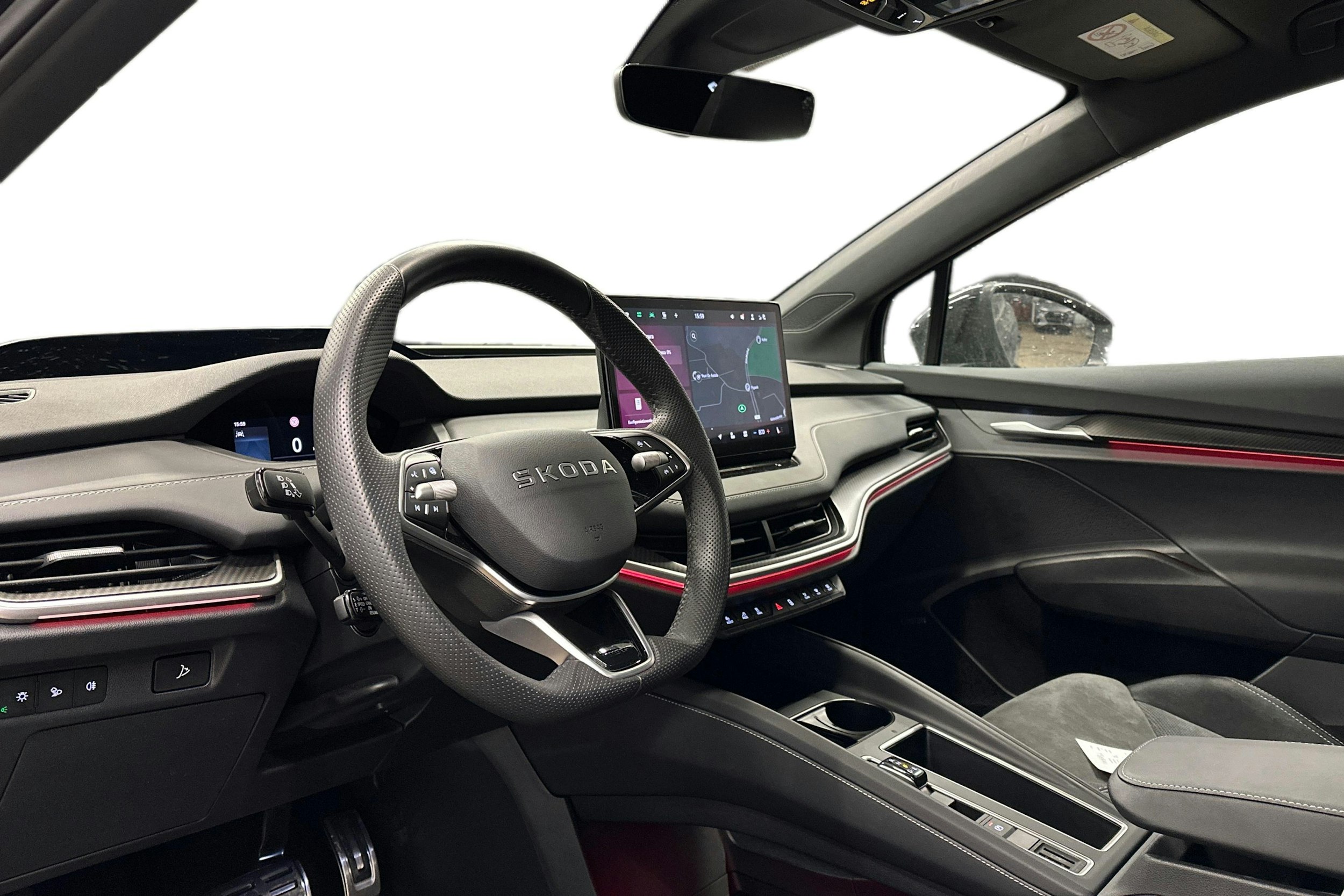 musta Skoda Enyaq 2026 kuva 3.