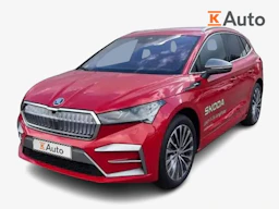 punainen Skoda Enyaq 2026 kuva 1.