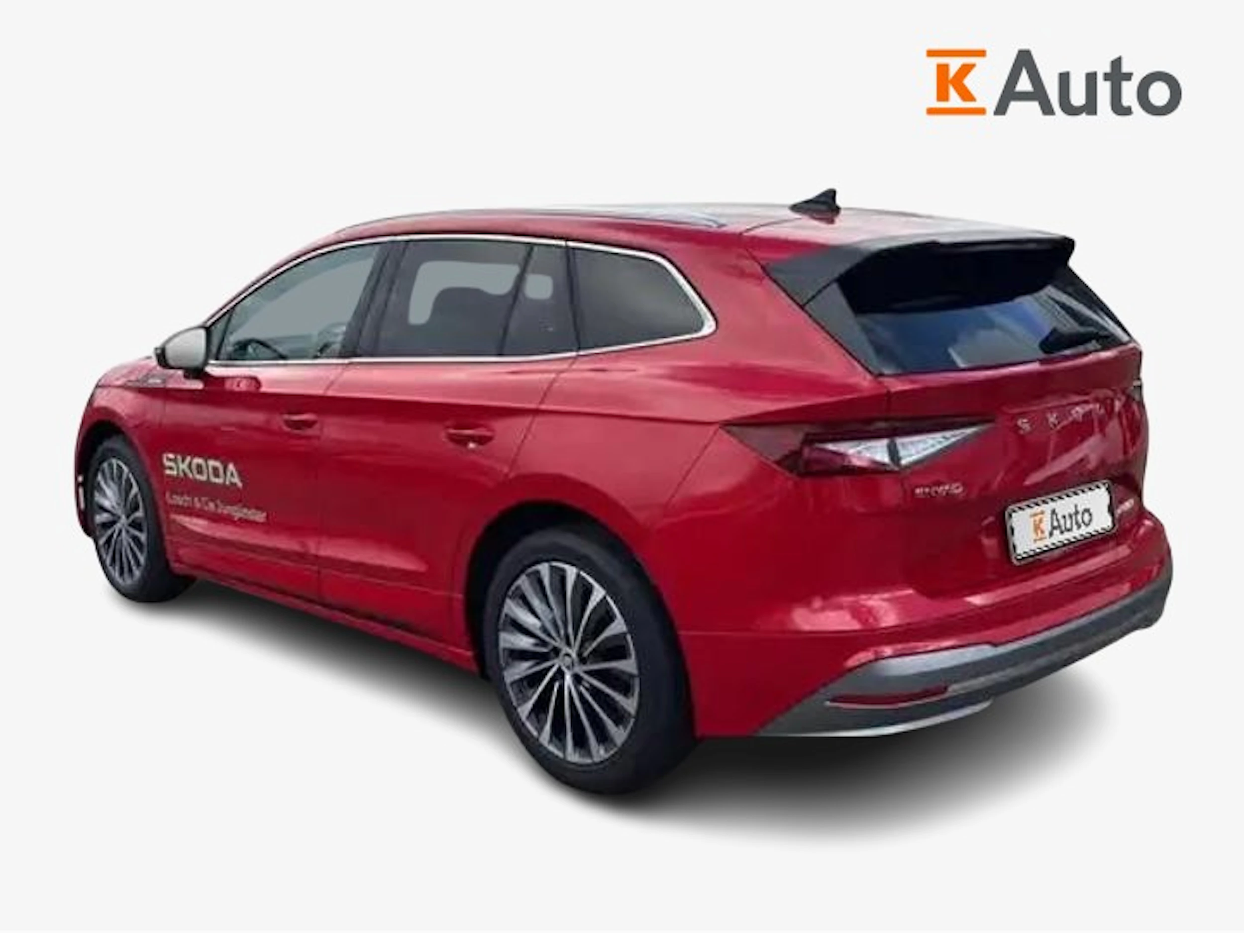 punainen Skoda Enyaq 2026 kuva 2.