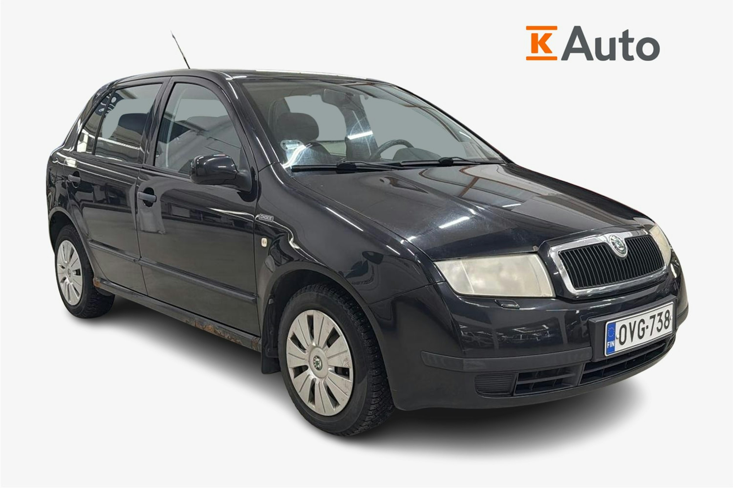 musta Skoda Fabia 2004 kuva 1.