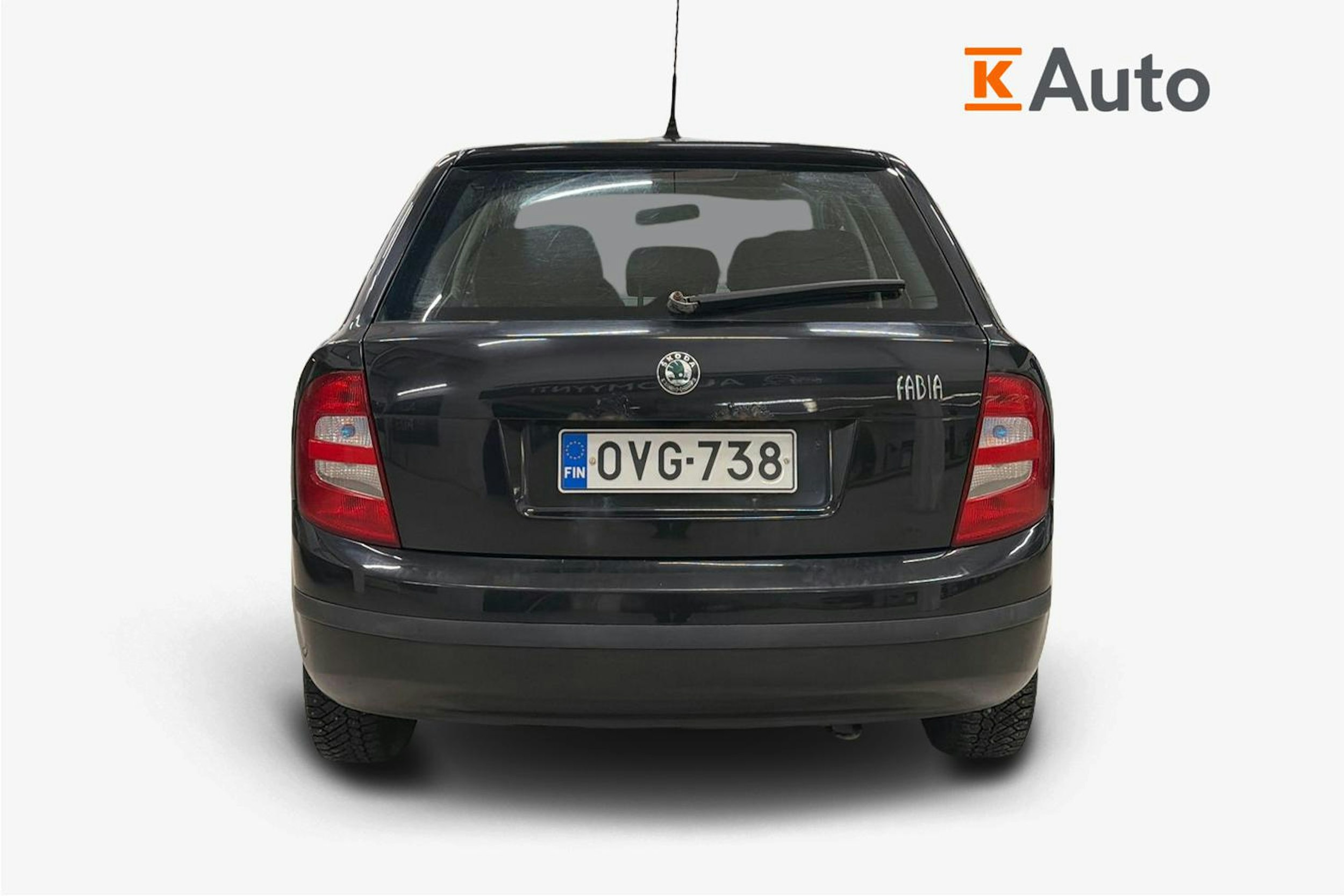 musta Skoda Fabia 2004 kuva 3.