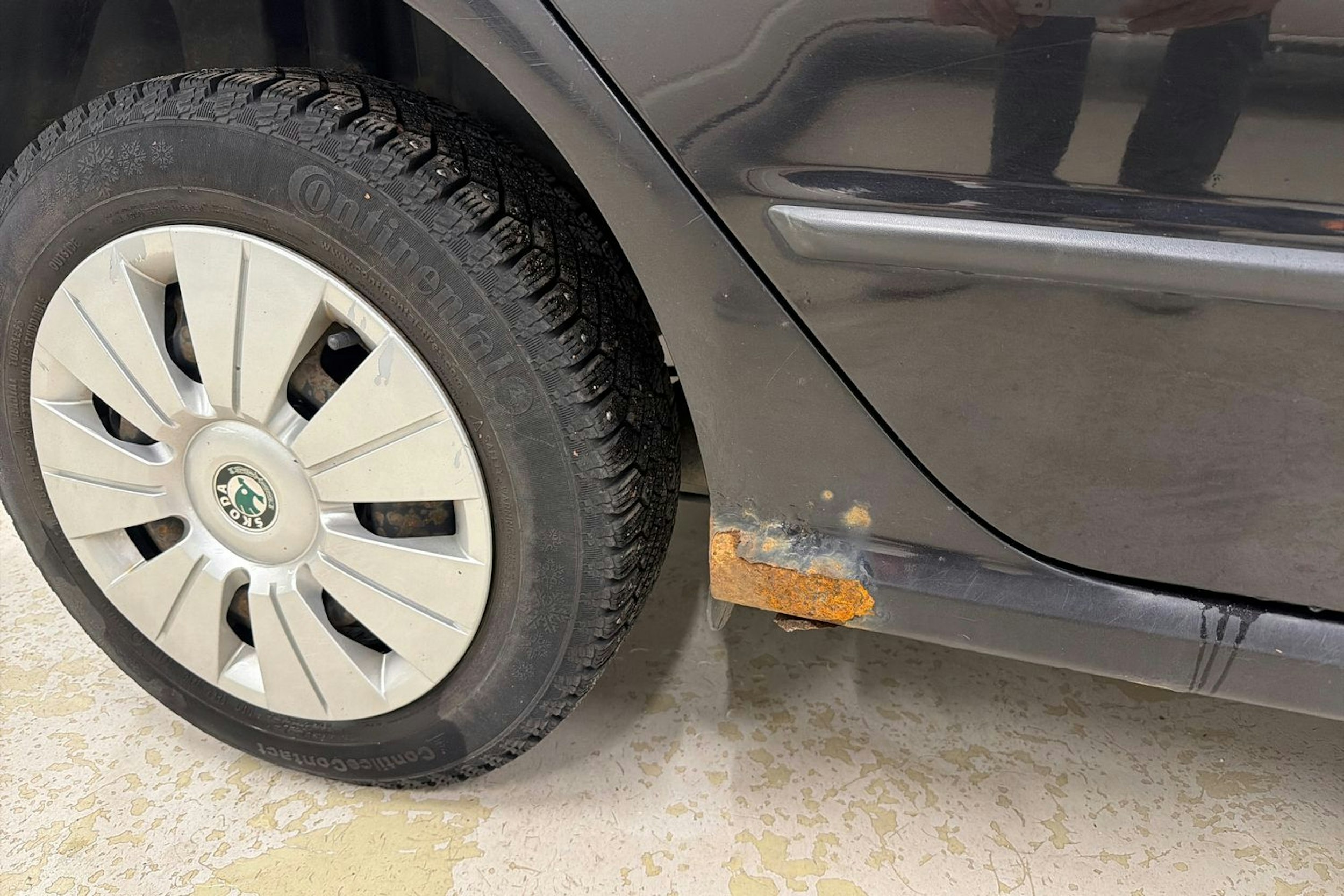 musta Skoda Fabia 2004 kuva 19.