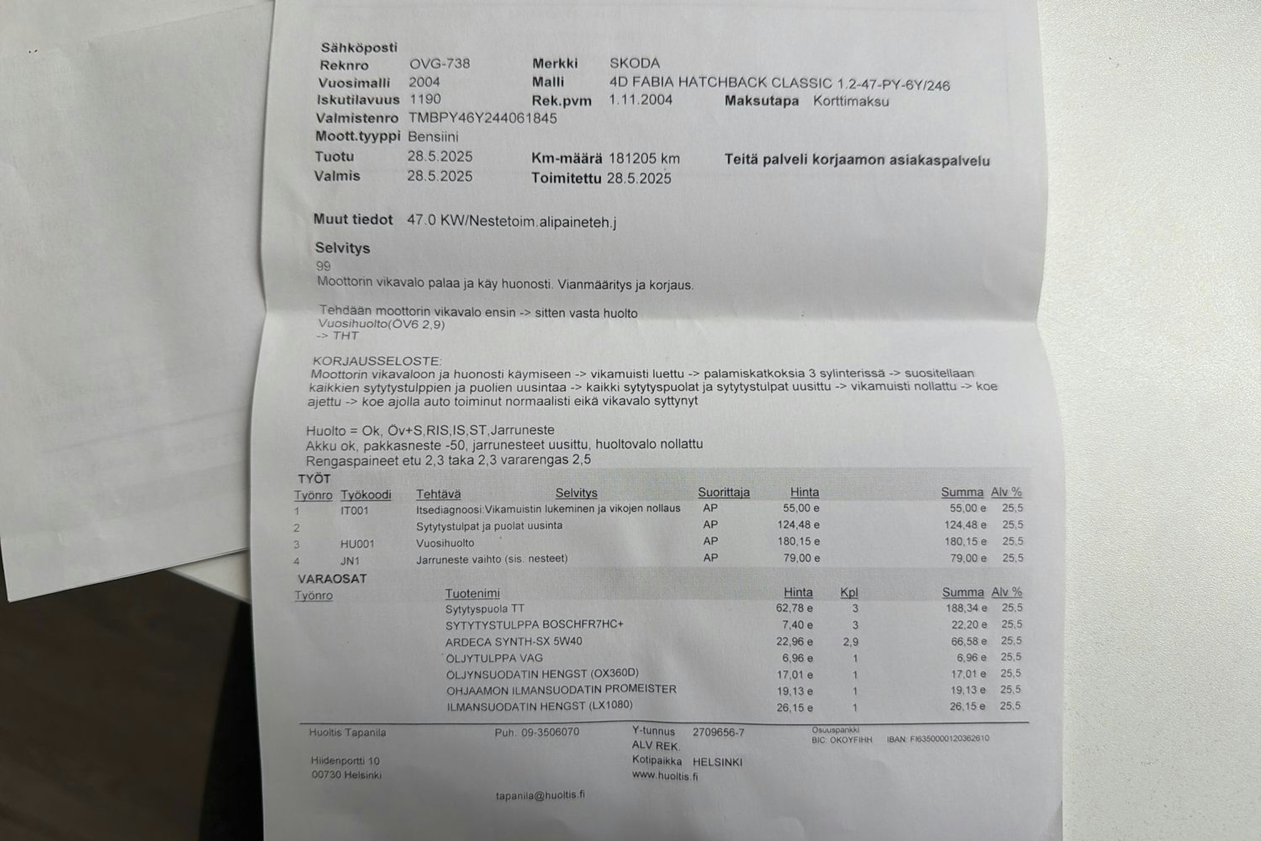 musta Skoda Fabia 2004 kuva 23.