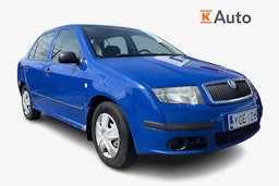 sininen Skoda Fabia 2005 kuva 1.