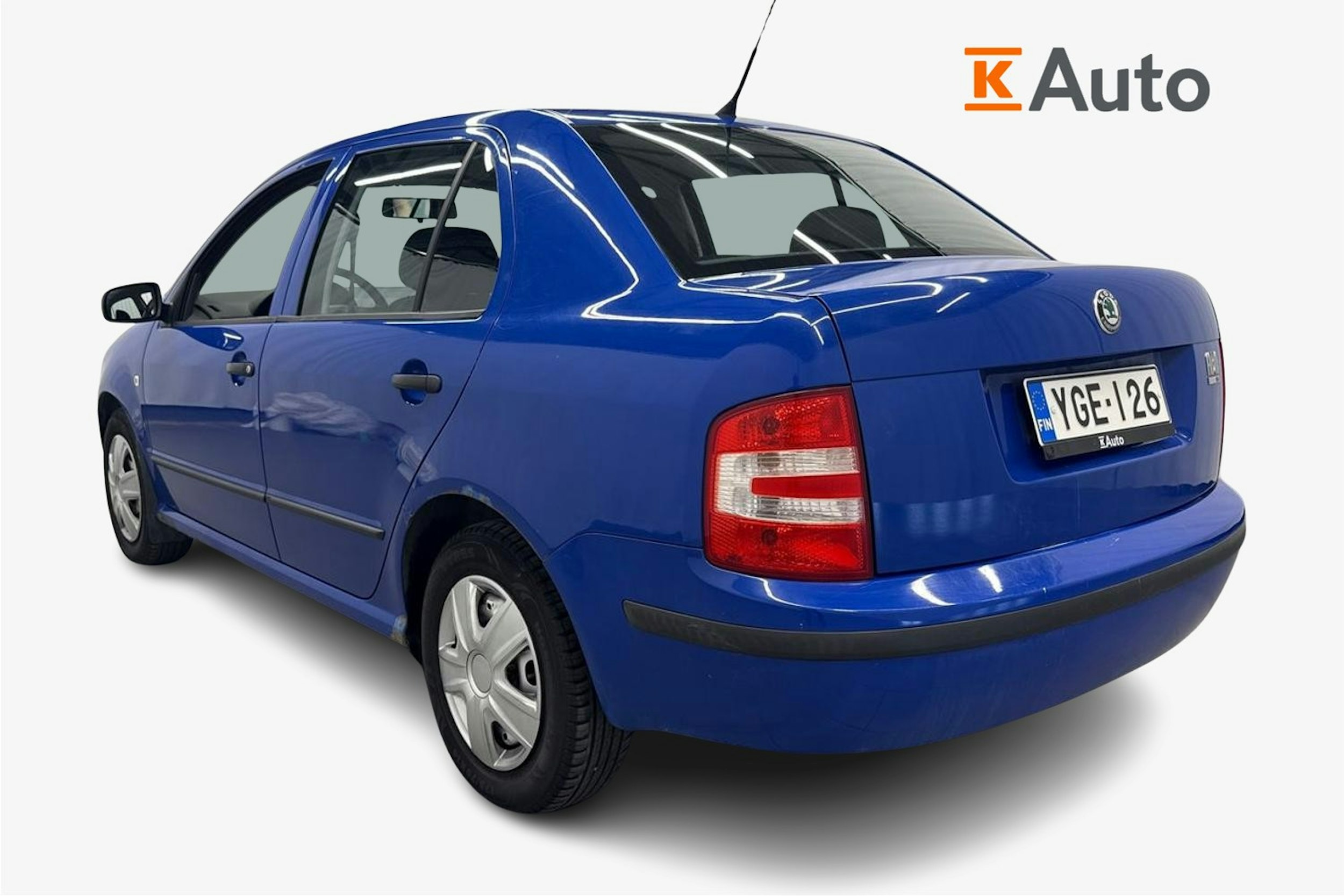 sininen Skoda Fabia 2005 kuva 2.