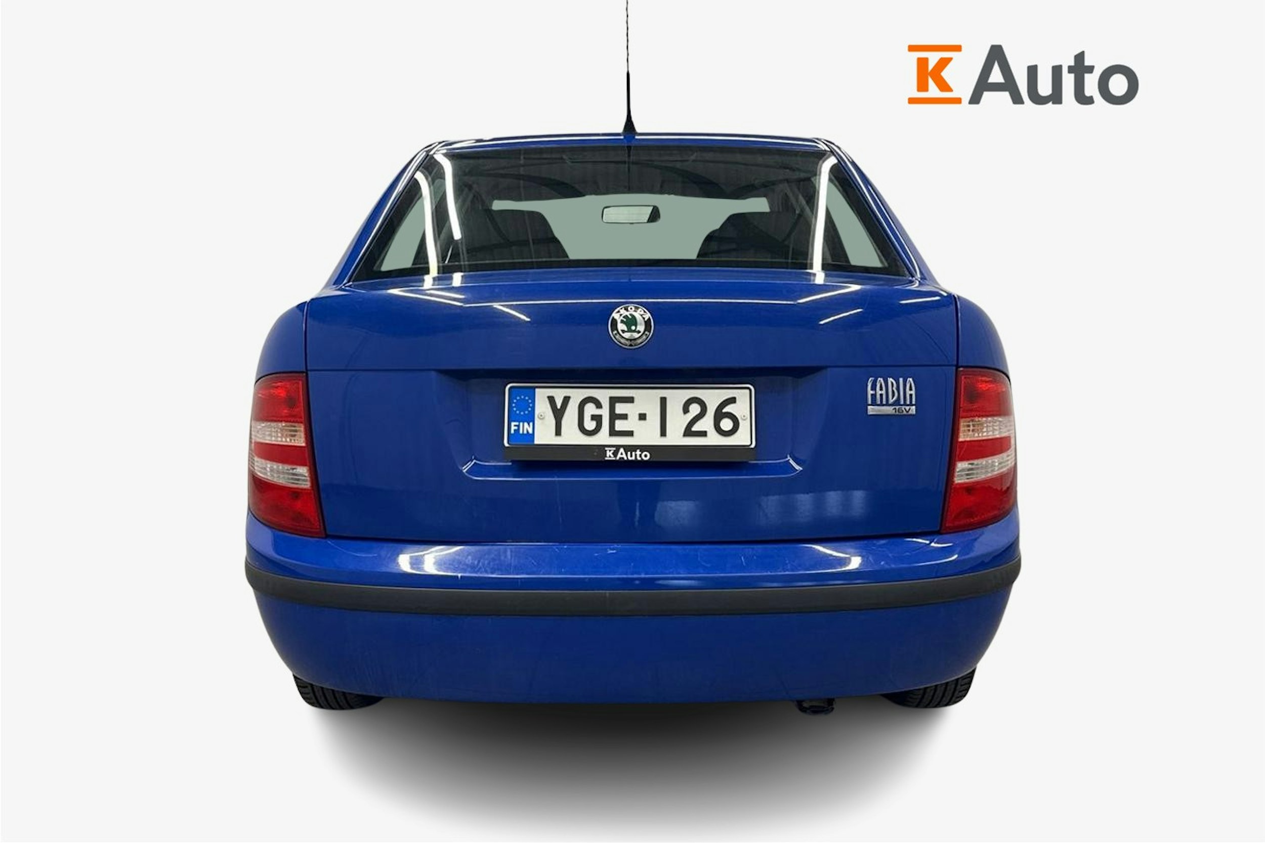 sininen Skoda Fabia 2005 kuva 3.