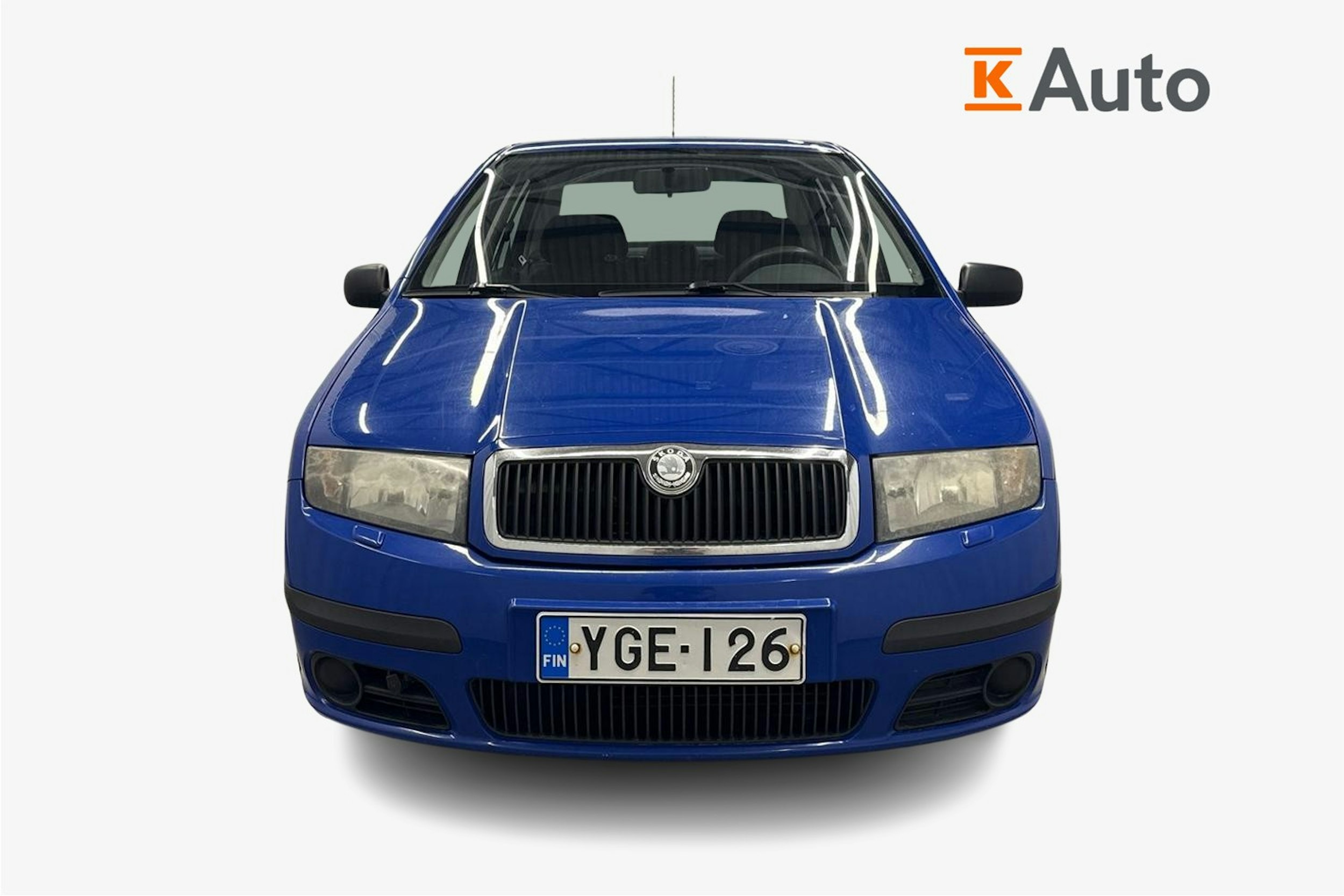 sininen Skoda Fabia 2005 kuva 4.