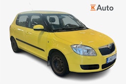 keltainen Skoda Fabia 2007 kuva 1.