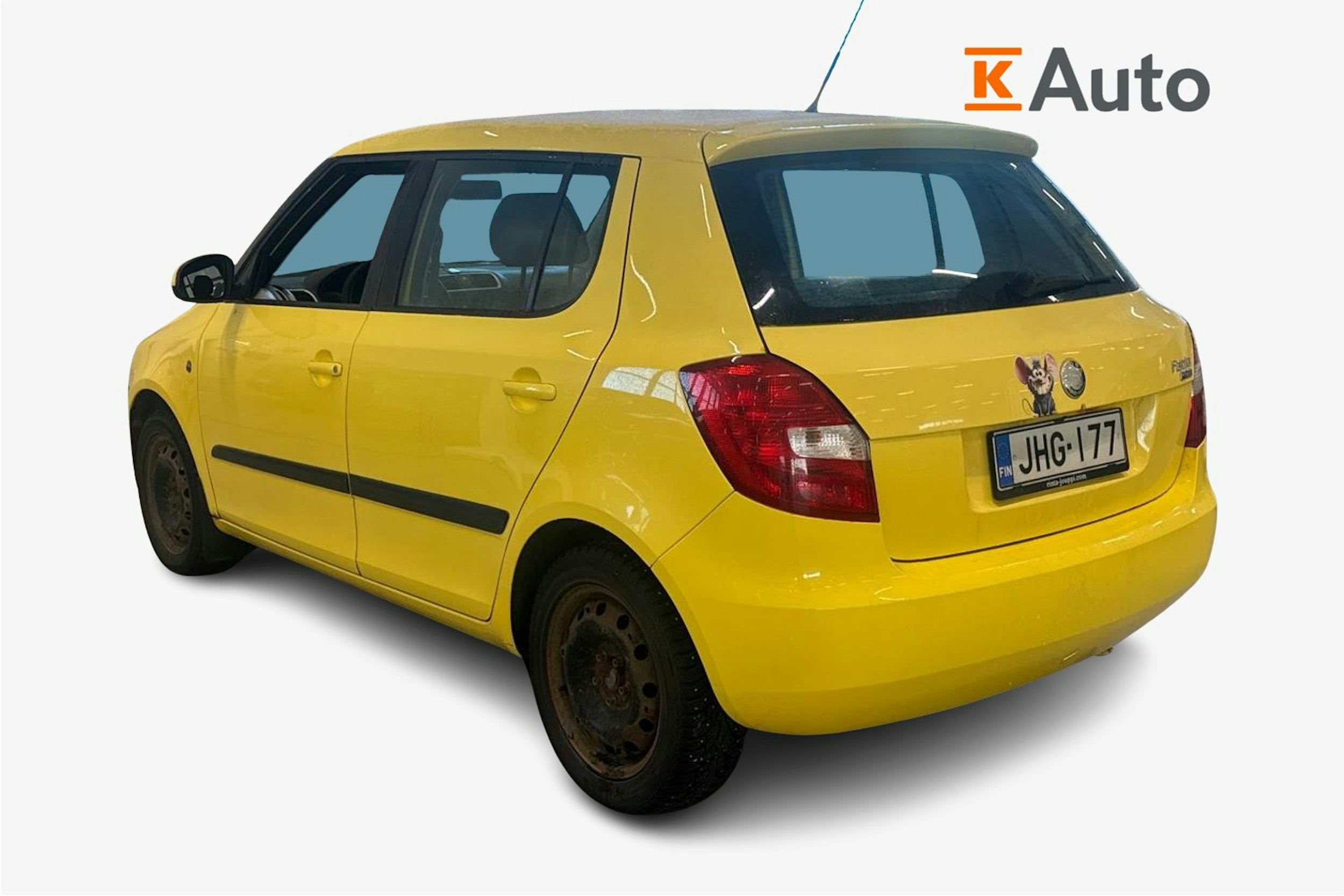 keltainen Skoda Fabia 2007 kuva 2.