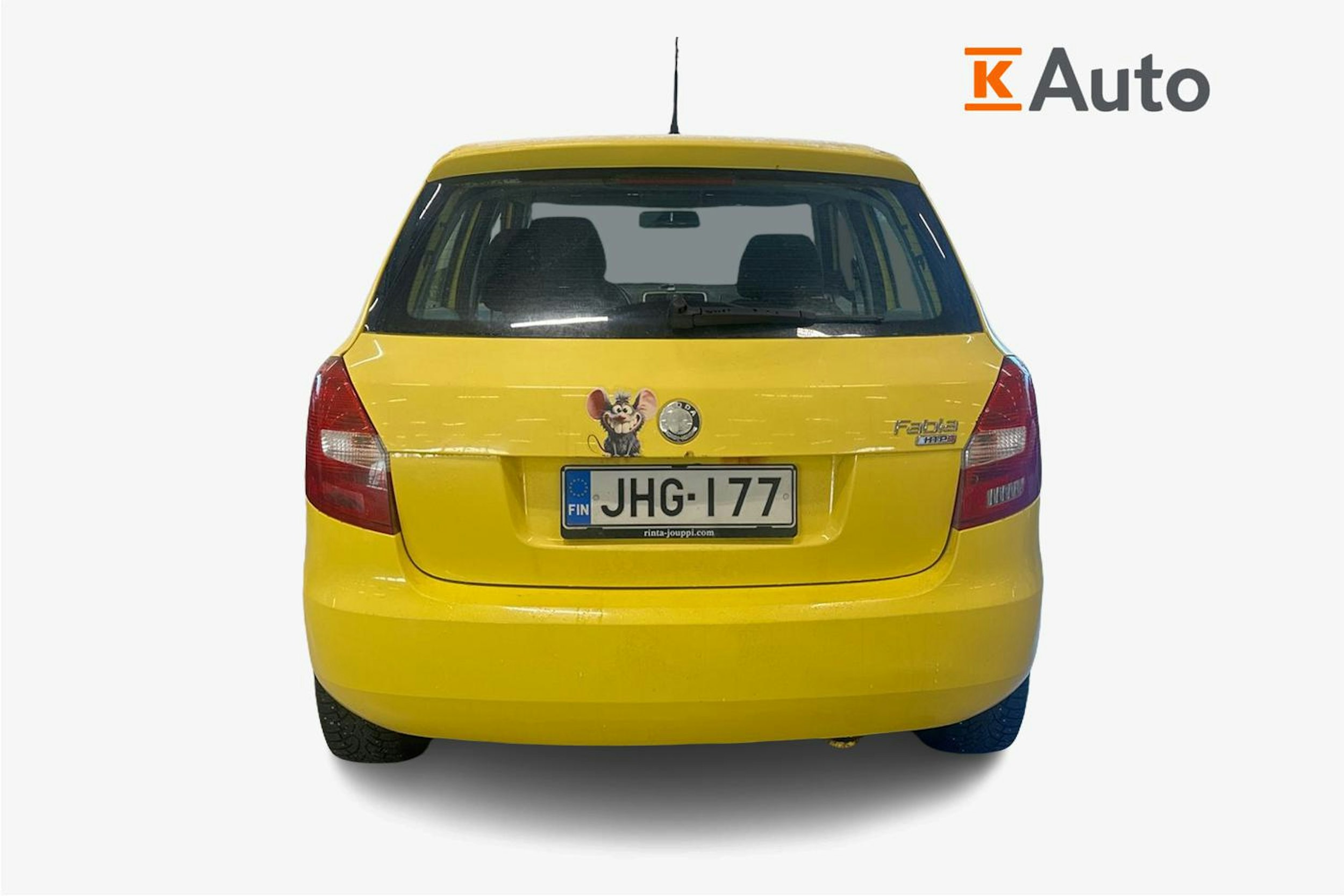 keltainen Skoda Fabia 2007 kuva 3.