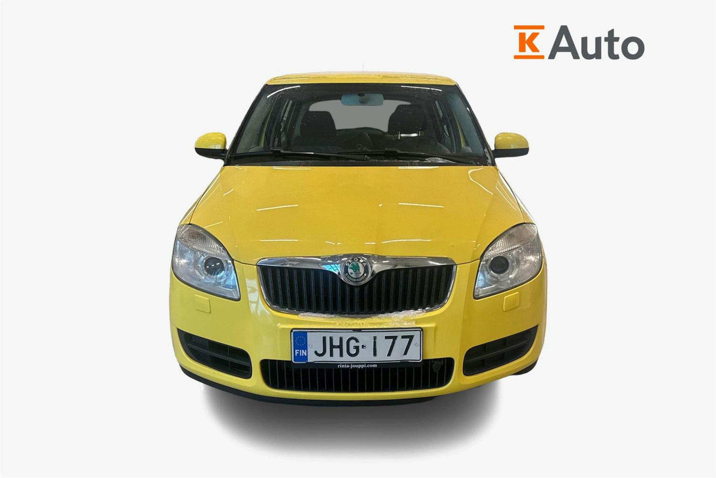 keltainen Skoda Fabia 2007 kuva 5.