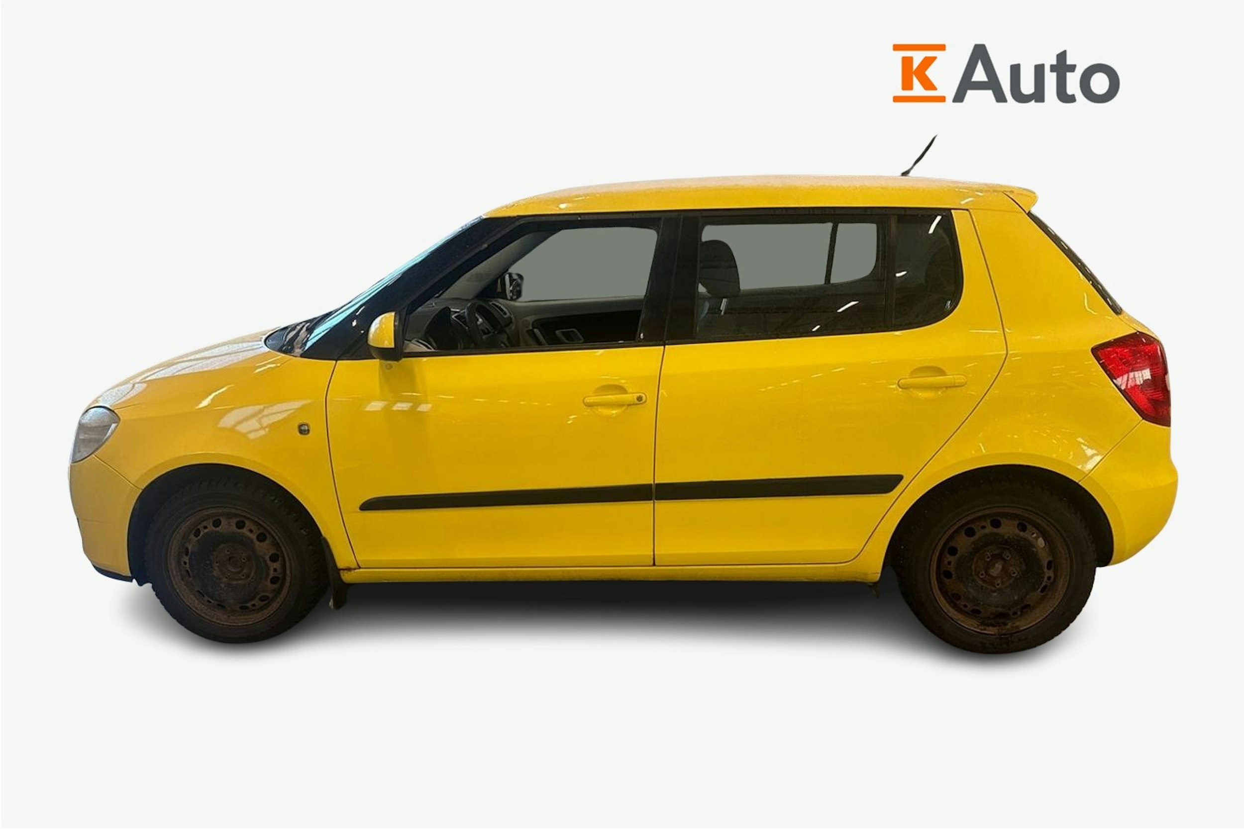 keltainen Skoda Fabia 2007 kuva 6.