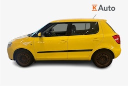 keltainen Skoda Fabia 2007 kuva 6.