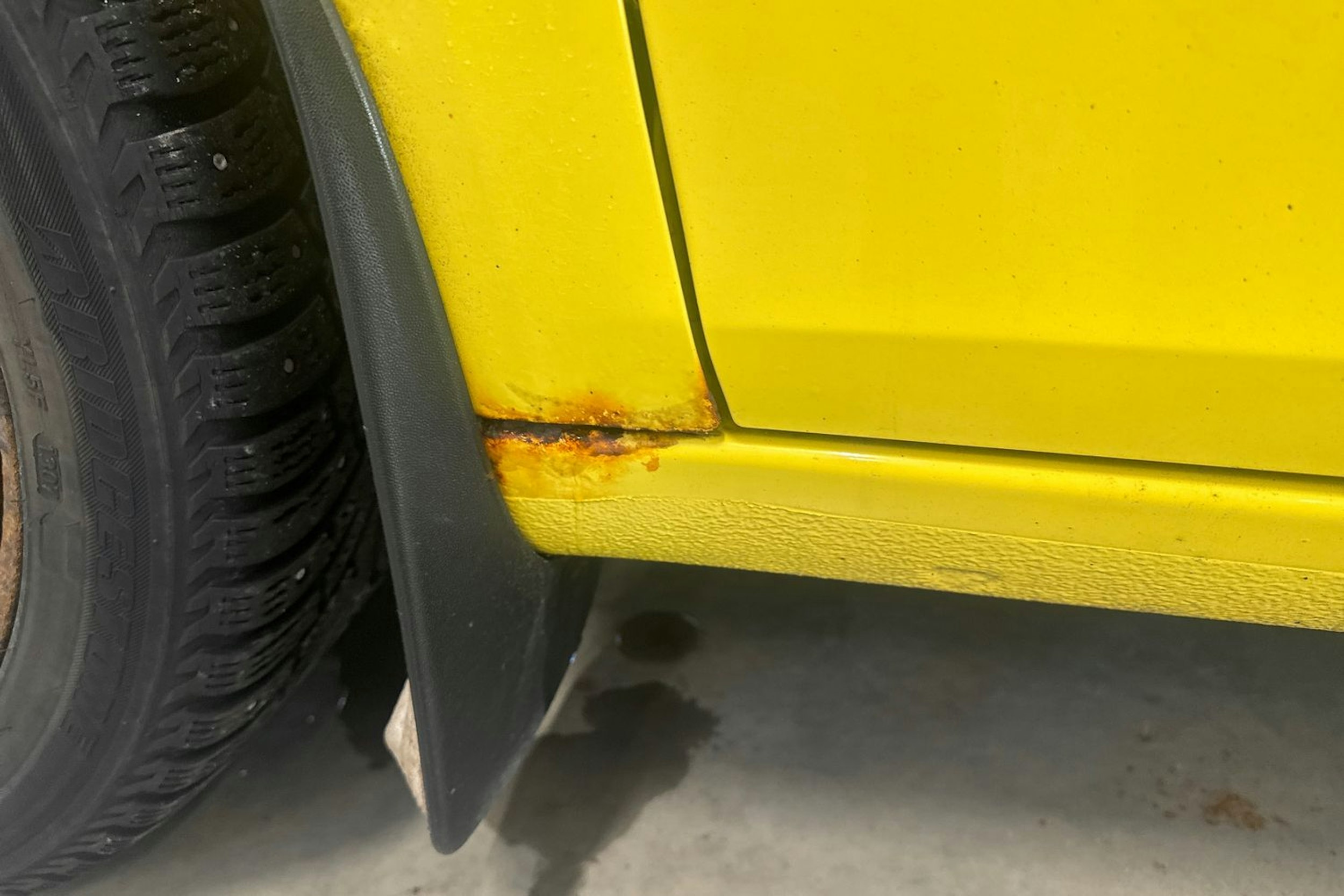 keltainen Skoda Fabia 2007 kuva 15.