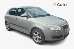 ruskea (beige) Skoda Fabia 2008 kuva 1.