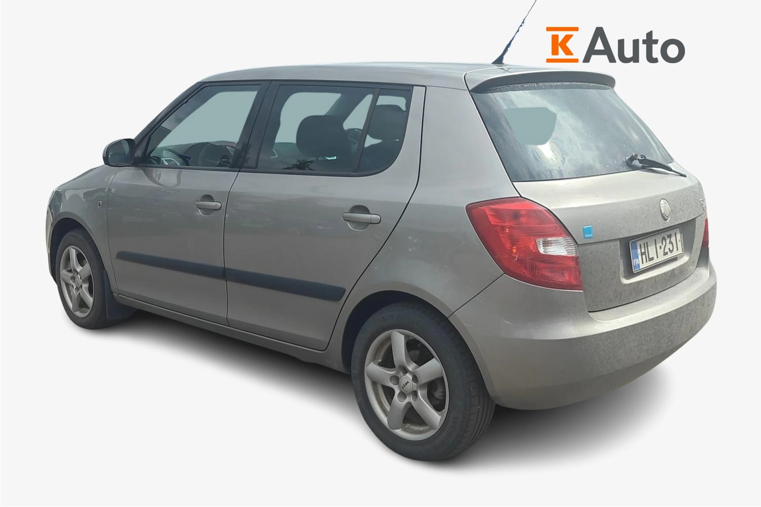 ruskea (beige) Skoda Fabia 2008 kuva 2.