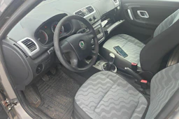 ruskea (beige) Skoda Fabia 2008 kuva 3.