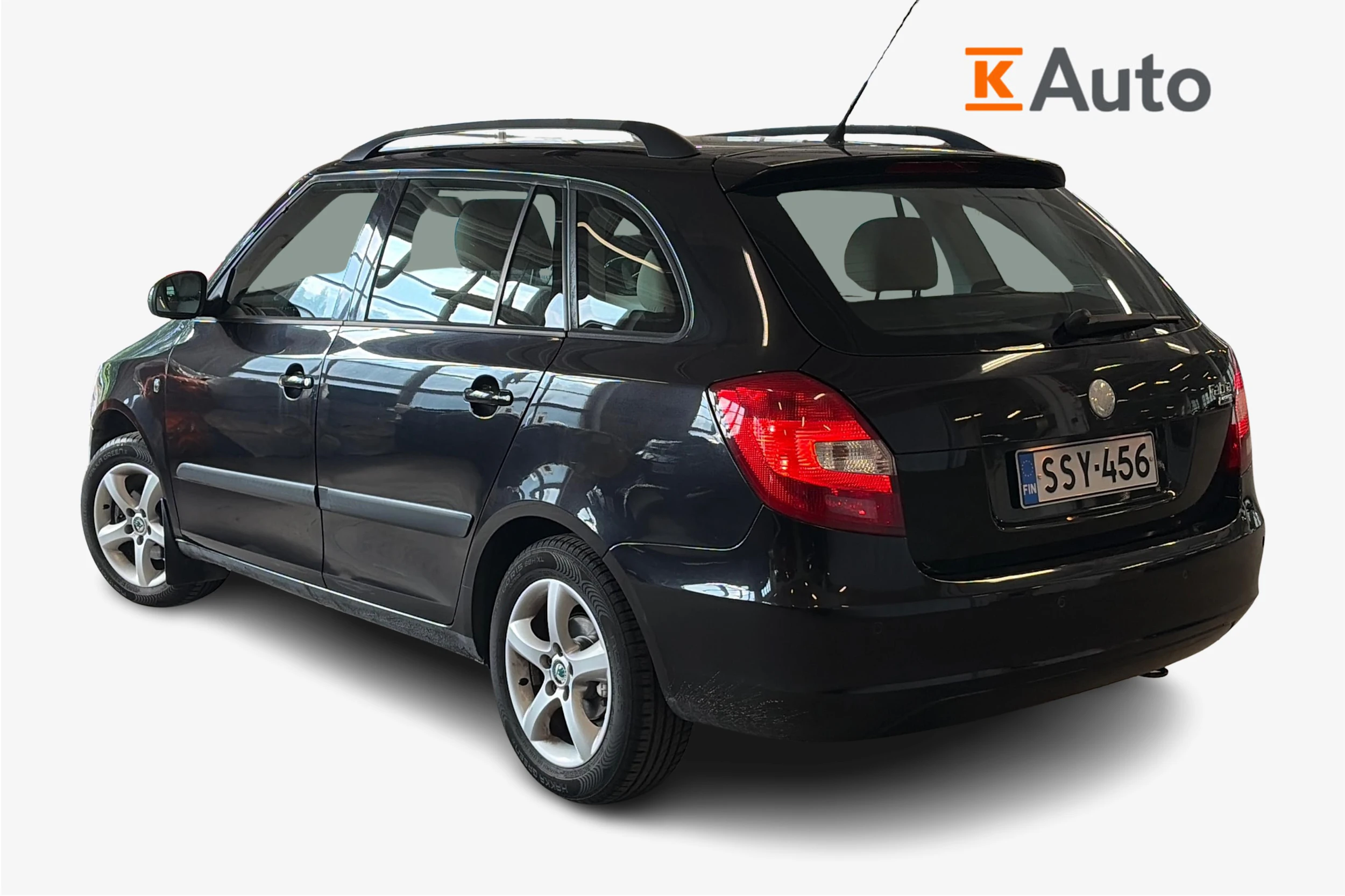 musta Skoda Fabia 2008 kuva 2.