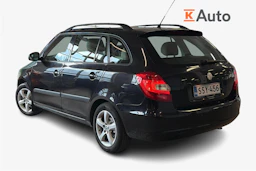 musta Skoda Fabia 2008 kuva 2.