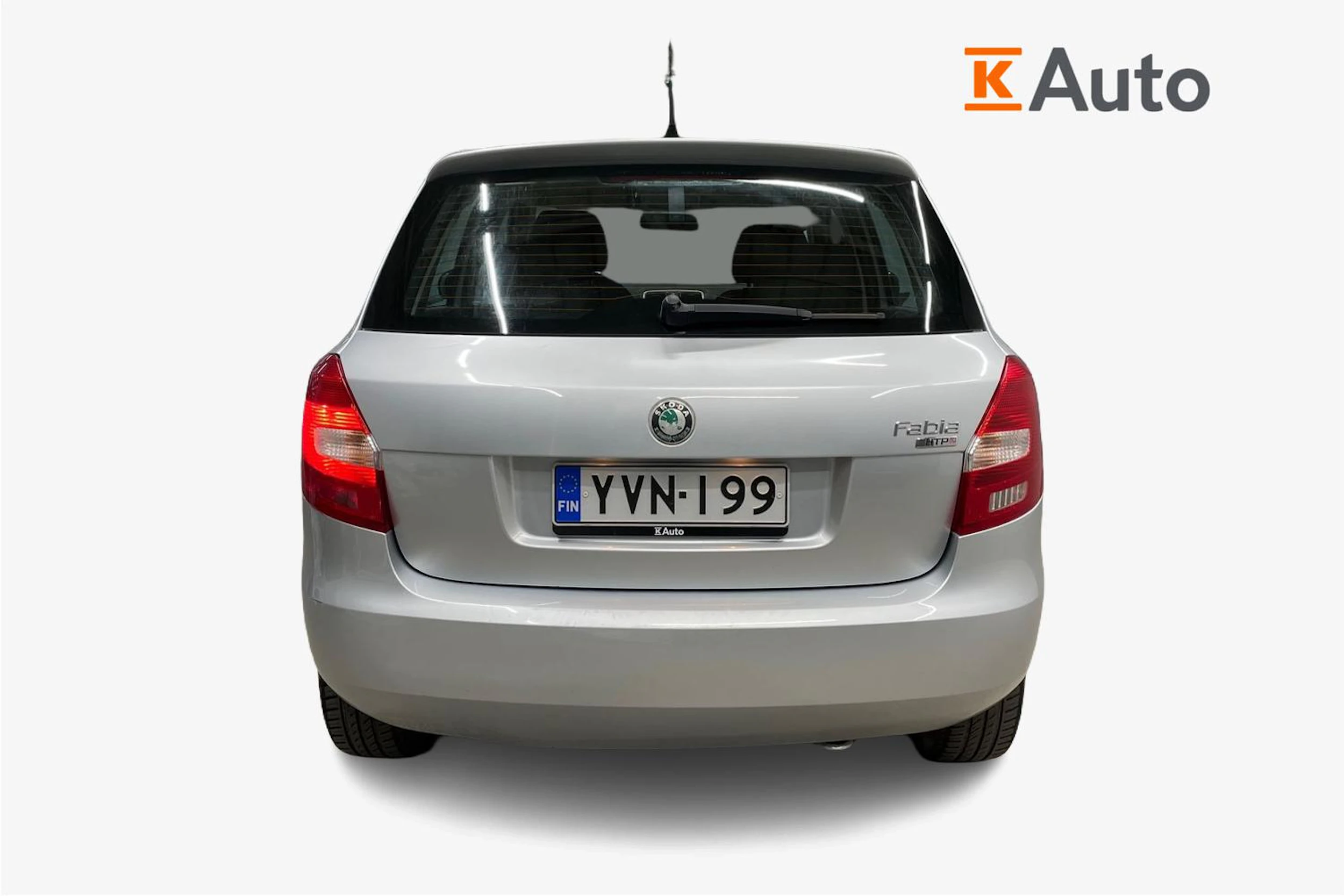 harmaa Skoda Fabia 2008 kuva 4.