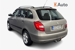 Ruskea (beige) Skoda FABIA 2009 kuva 2.