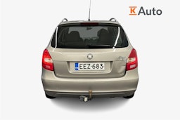 Ruskea (beige) Skoda FABIA 2009 kuva 3.