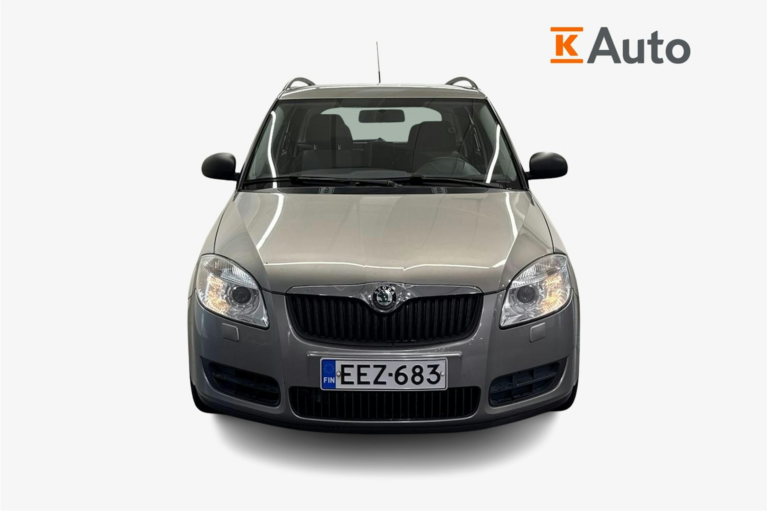 Ruskea (beige) Skoda FABIA 2009 kuva 4.
